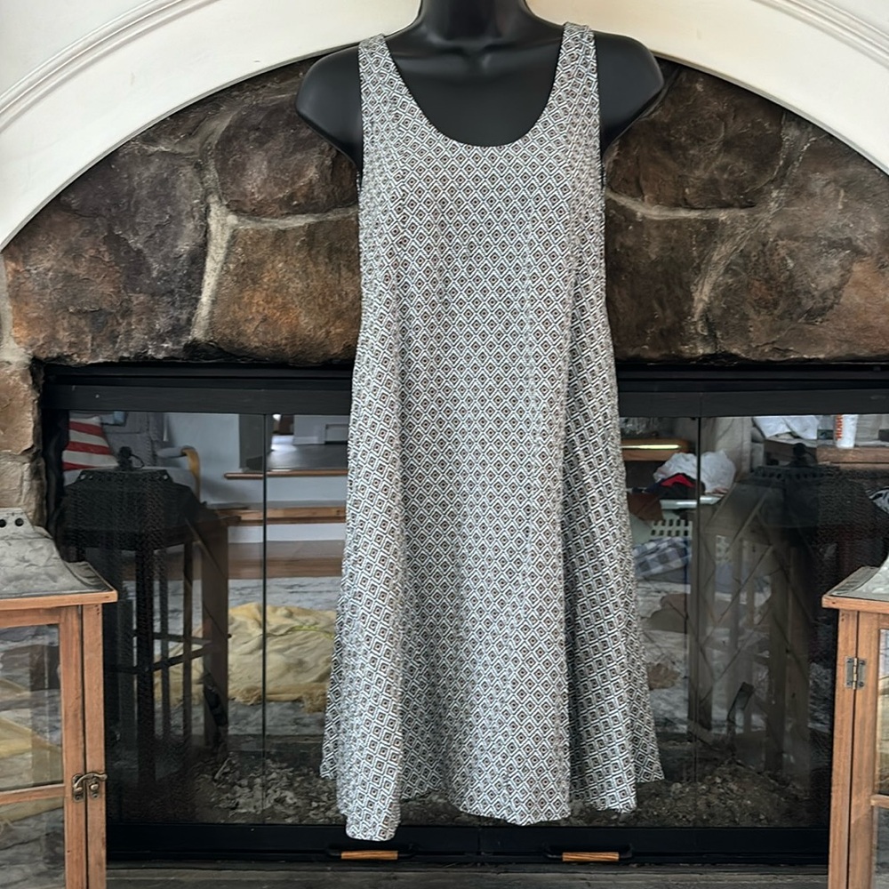 H&M gray designed tank dress size 2